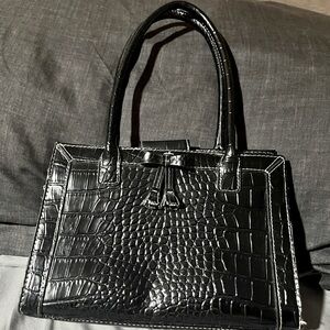 Liz Claiborne Black Leather Purse